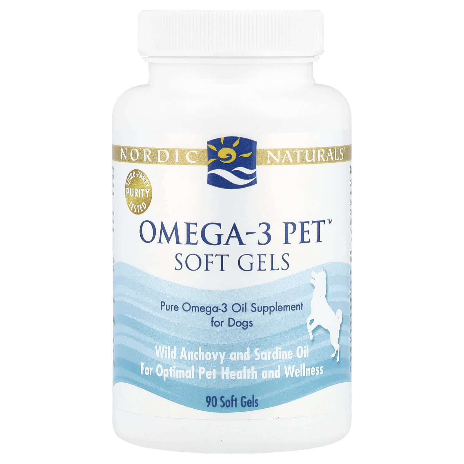 Nordic Naturals, Omega-3 Pet™, For Dogs, 90 Softgels UPC 768990505027 | HiLife Vitamins