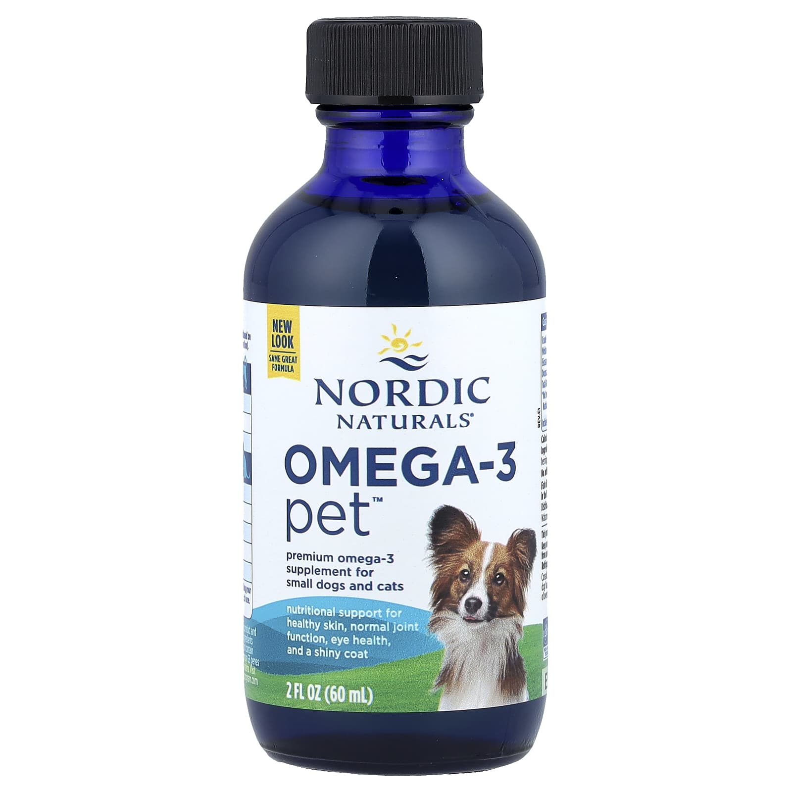 Nordic Naturals, Omega-3 Pet™, For Small Dogs and Cats, 2 fl oz (60 ml) UPC 768990505058 | Hilife Vitamins