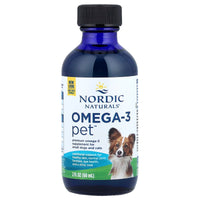 Nordic Naturals, Omega-3 Pet™, For Small Dogs and Cats, 2 fl oz (60 ml) UPC 768990505058 | Hilife Vitamins