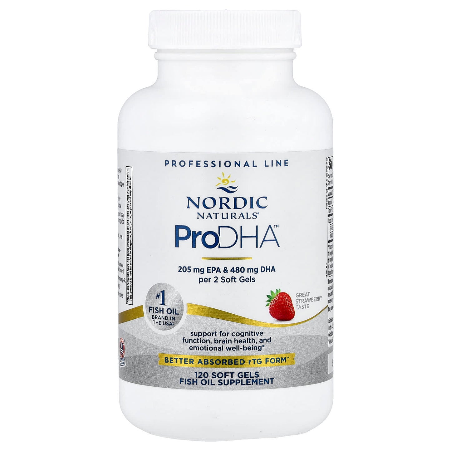 Nordic Naturals, ProDHA™, 120 Softgels UPC 768990510908 | Hilife Vitamins