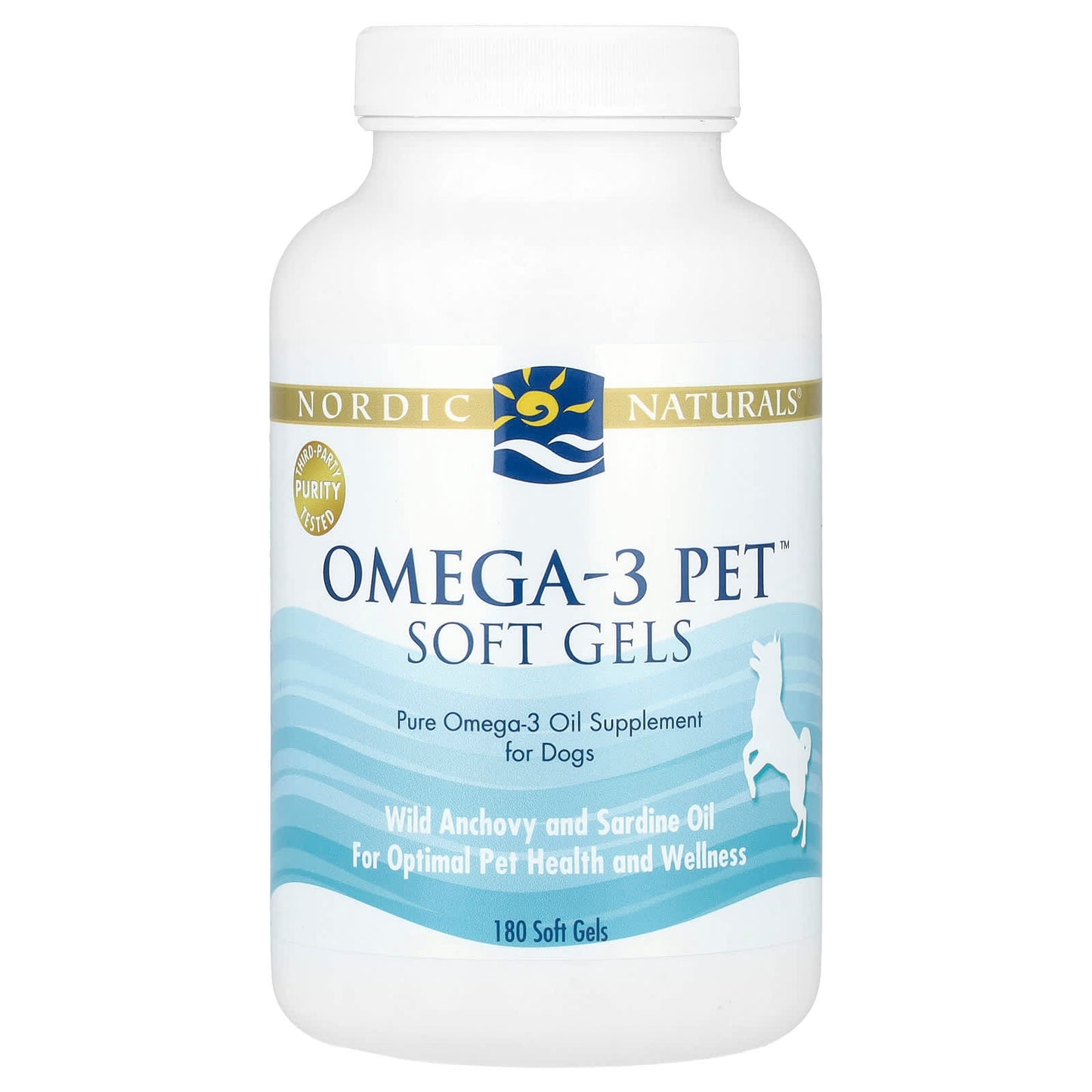 Nordic Naturals, Omega-3 Pet™, For Dogs, 180 Softgels UPC 768990515026 | HiLife Vitamins