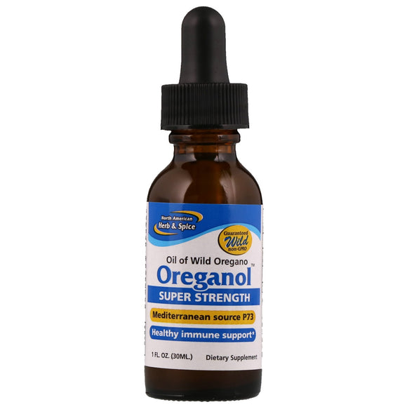 North American Herb, Super Strength Oreganol P73, 1 Oz - 335824000203 | Hilife Vitamins