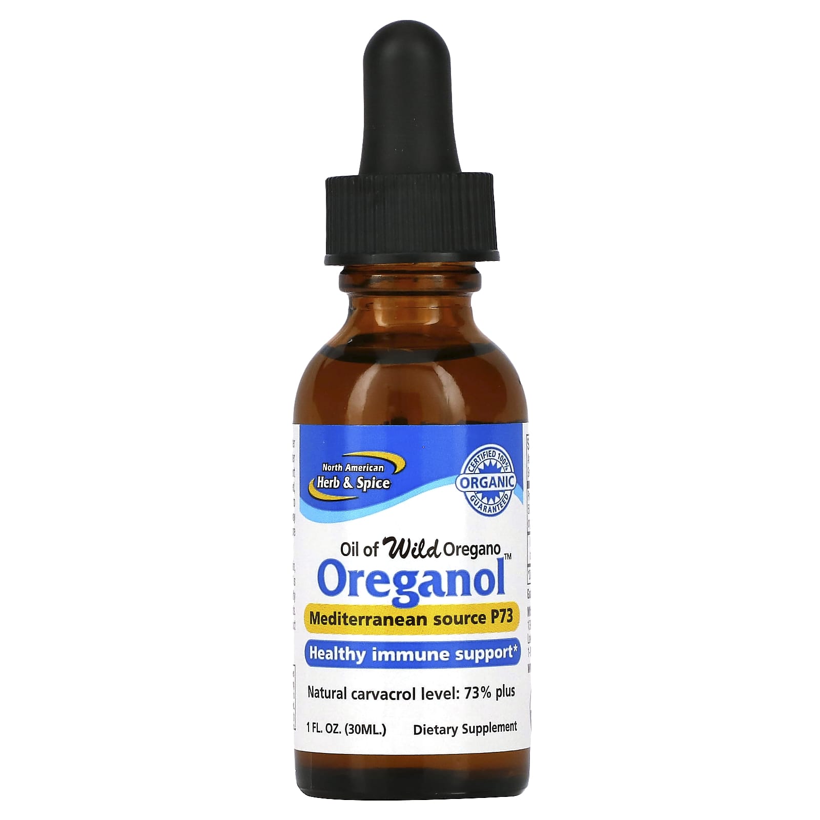 North American Herb, Oil Of Oregano, 1 Oz UPC 335824000531 | Hilife Vitamins