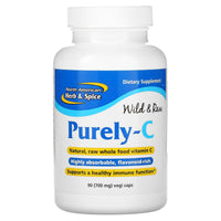 North American Herb, Purely-C, 90 Capsules UPC 635824000280 | Hilife Vitamins