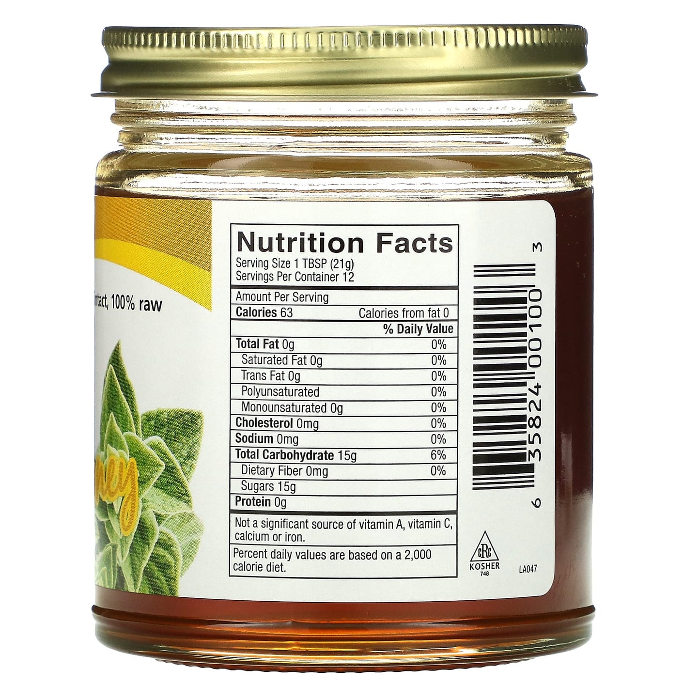 North American Herb, Wild Oregano Honey, 9 Oz UPC 635824001003 | Hilife Vitamins
