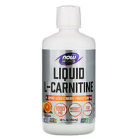 Now Foods, CARNITINE LIQUID CITRUS 1000MG, 1000MG 32OZ UPC 733739000699 | HiLife Vitamins