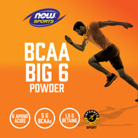 Now Foods, Sports, BCAA Big 6, Natural Grape, 600 GM UPC 733739001191 | HiLife Vitamins