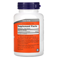 Now Foods, PHENYLALANINE 500mg, 120 Capsules UPC 733739001320 | HiLife Vitamins