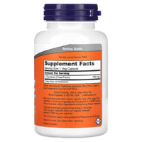 Now Foods, L-Tyrosine, Extra Strength, 750 mg, 90 Vegetarian Capsules UPC 733739001658 | HiLife Vitamins