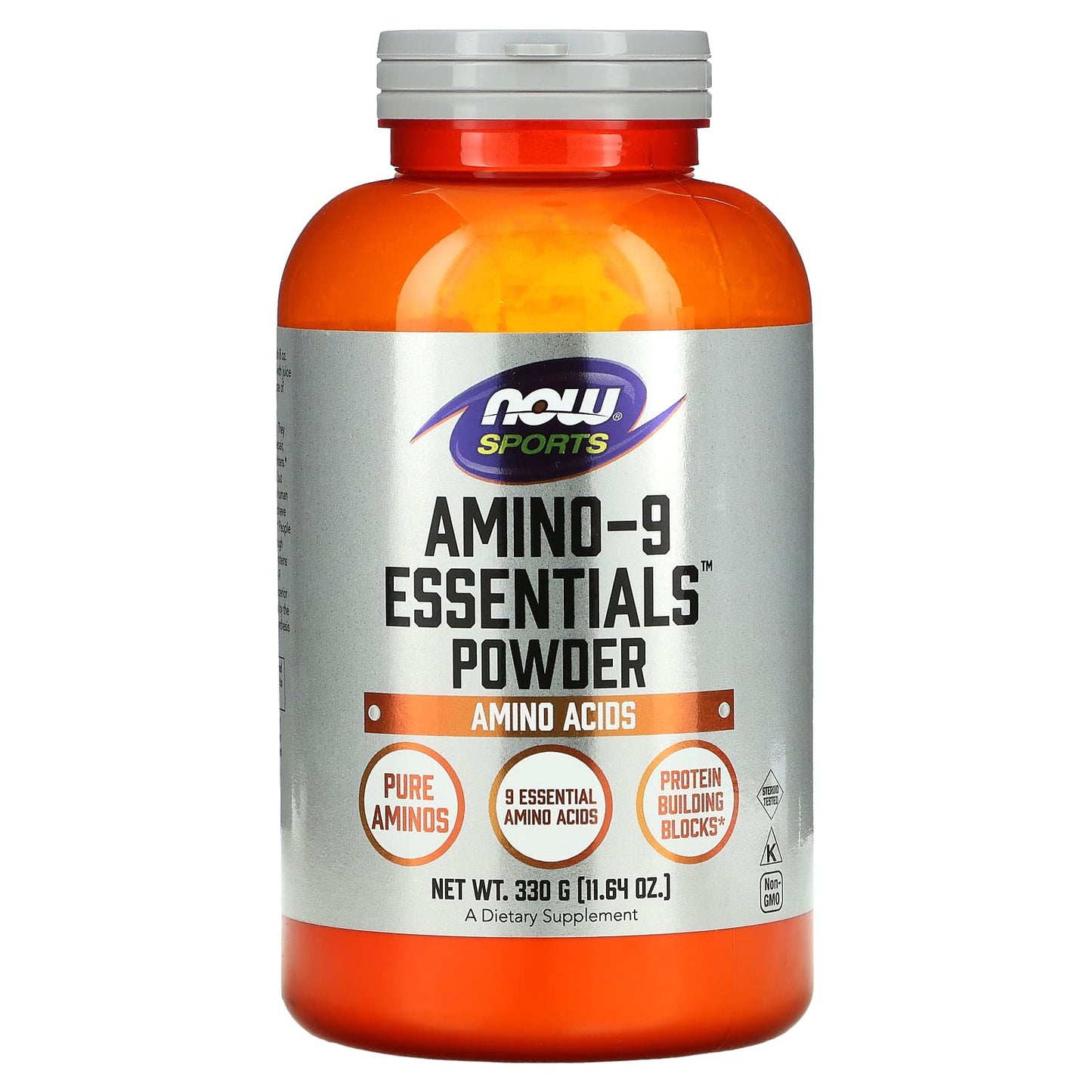 Now Foods, Amino-9 Essentials, 11.6 Oz Powder UPC 733739002068 | HiLife Vitamins