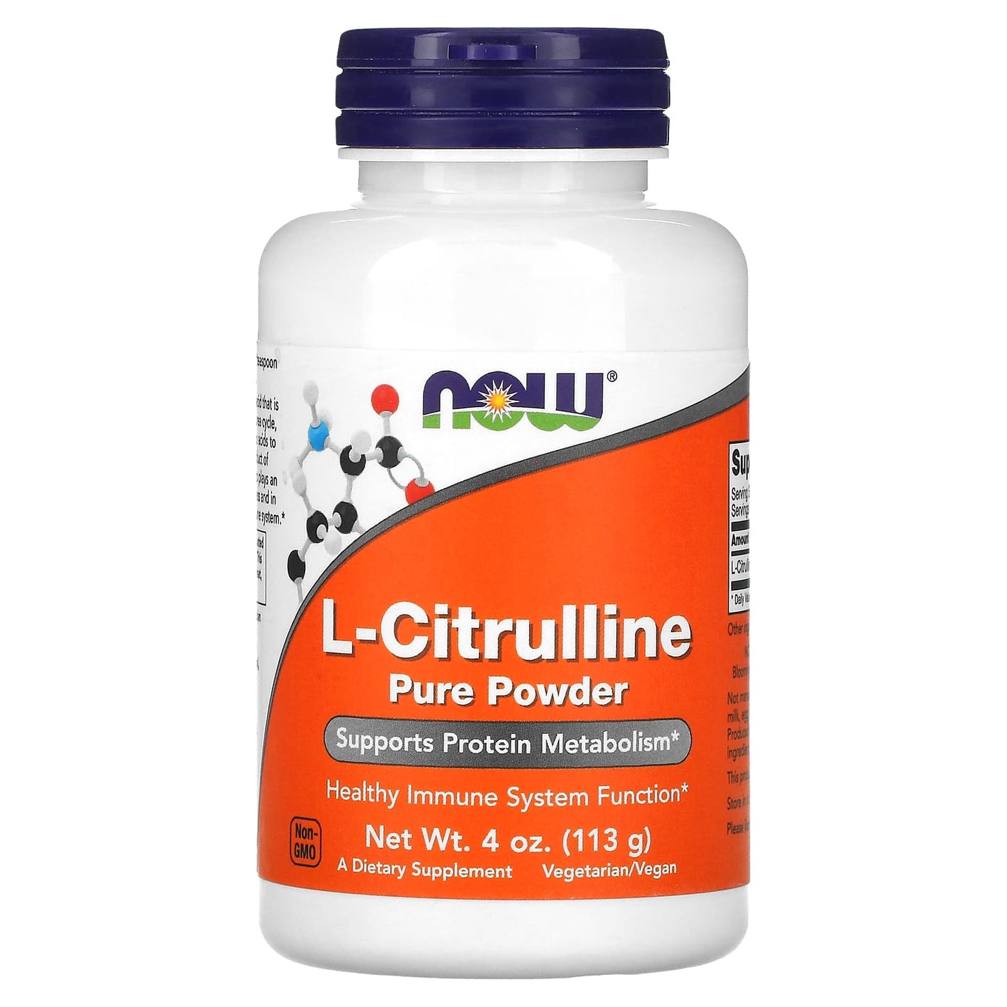 Now Foods, CITRULLINE POWDER, 4 OZ UPC 733739002143 | HiLife Vitamins