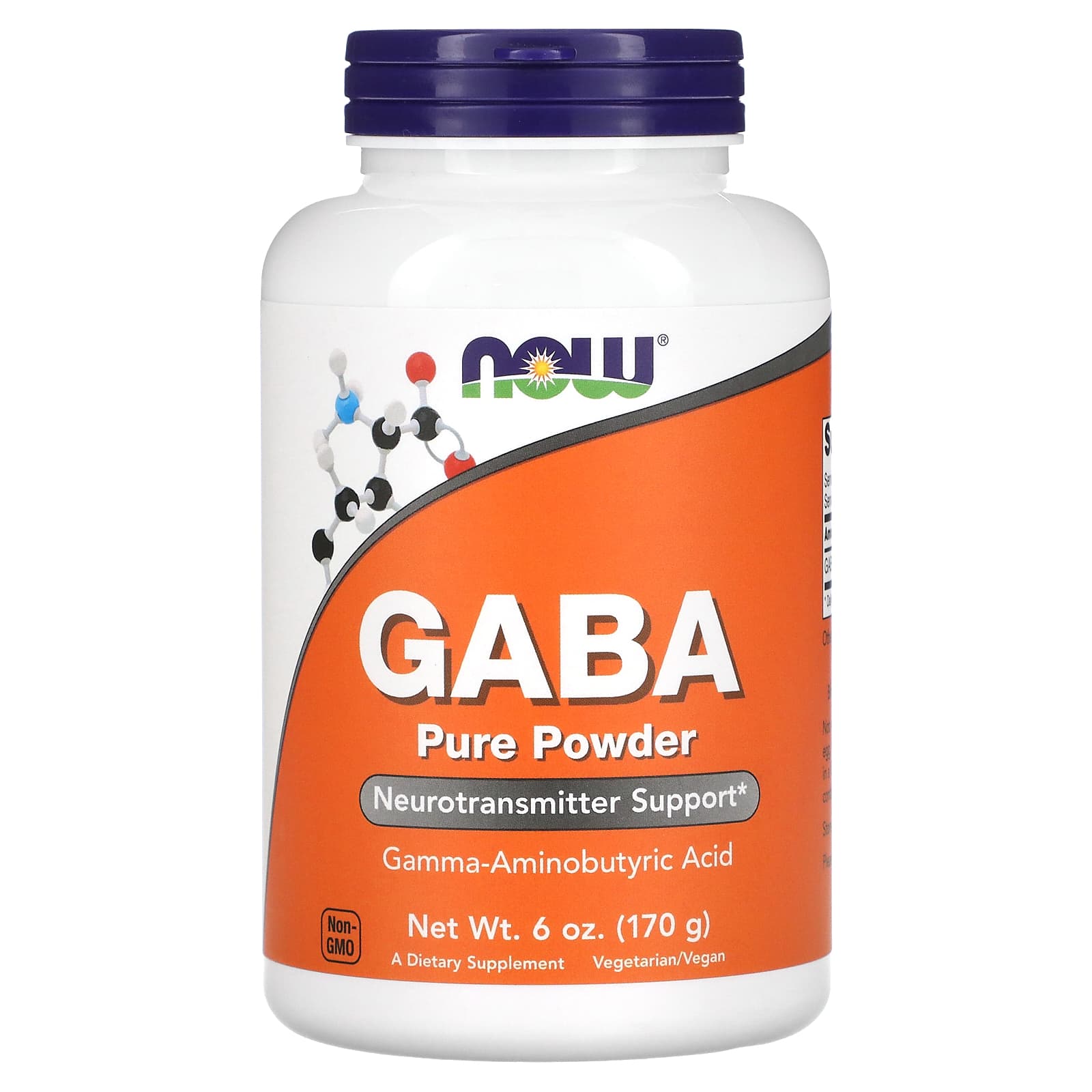 Now Foods, Gaba Pur, 6 OZ Powder UPC 733739002150 | HiLife Vitamins