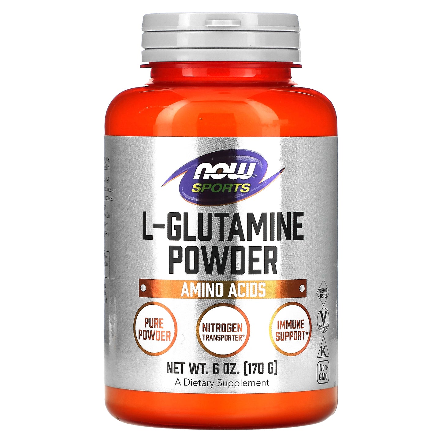 Now Foods, Sports, L-Glutamine Powder, 6 OZ UPC 733739002204 | HiLife Vitamins