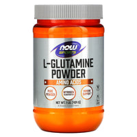 Now Foods, L-GLUTAMINE POWDER, 1 Powder UPC 733739002211 | HiLife Vitamins