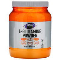 Now Foods, L-Glutamine Powder, 2.2 lbs Powder UPC 733739002228 | HiLife Vitamins