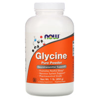 Now Foods, Glycine, 1 lb. Powder UPC 733739002259 | HiLife Vitamins