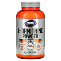 Now Foods, Ornithine, 8 OZ Powder UPC 733739002501 | HiLife Vitamins