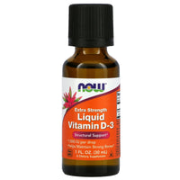 Now Foods, Vitamin D-3 Ex Str 1,000 Iu, 1 oz Liquid UPC 733739003713 | HiLife Vitamins
