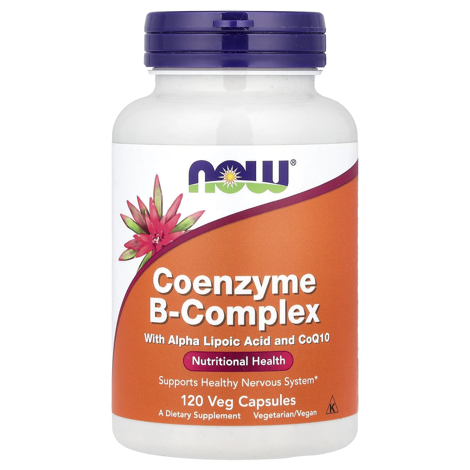 Now Foods, Coenzyme B-Complex With Alpha Lipoic Acid and CoQ10, 120 Veg Capsules UPC 733739004079 | Hilife Vitamins