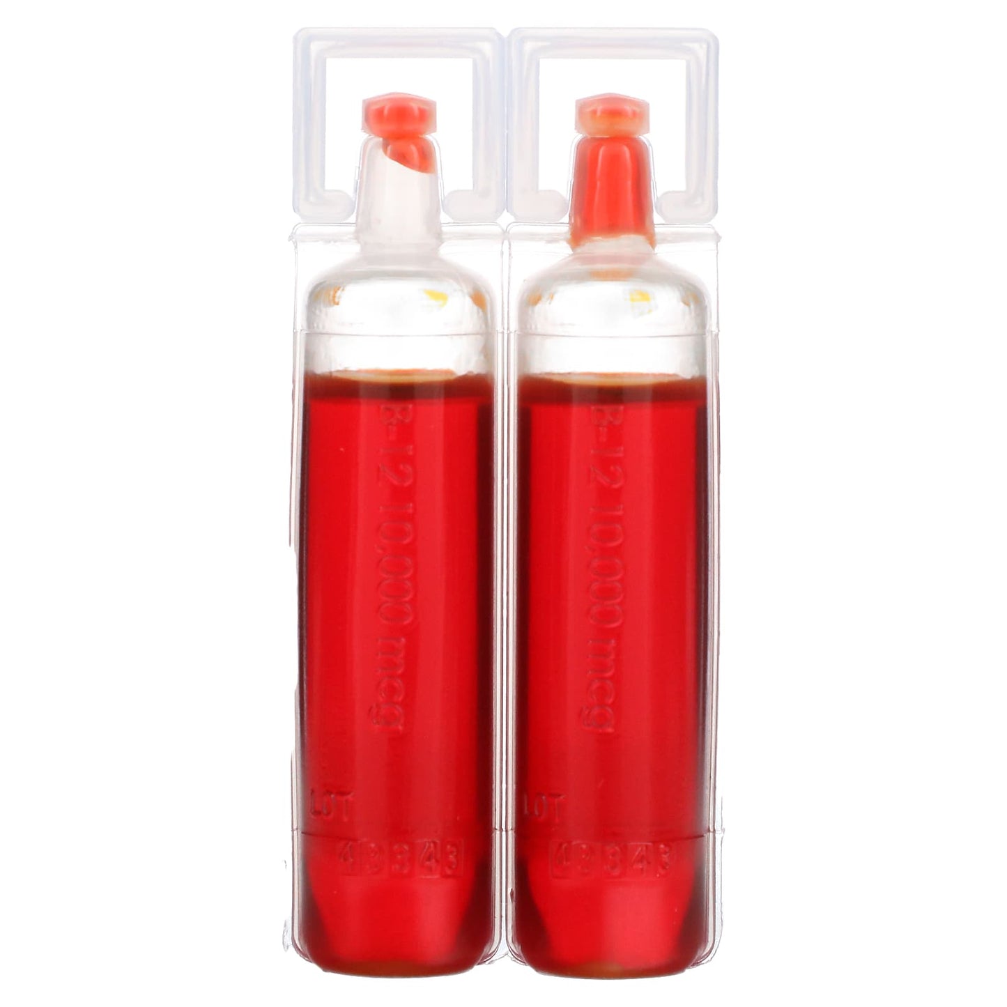 Now Foods, B-12 10,000 mcg, 12 15 ML Vials UPC 733739004536 | HiLife Vitamins