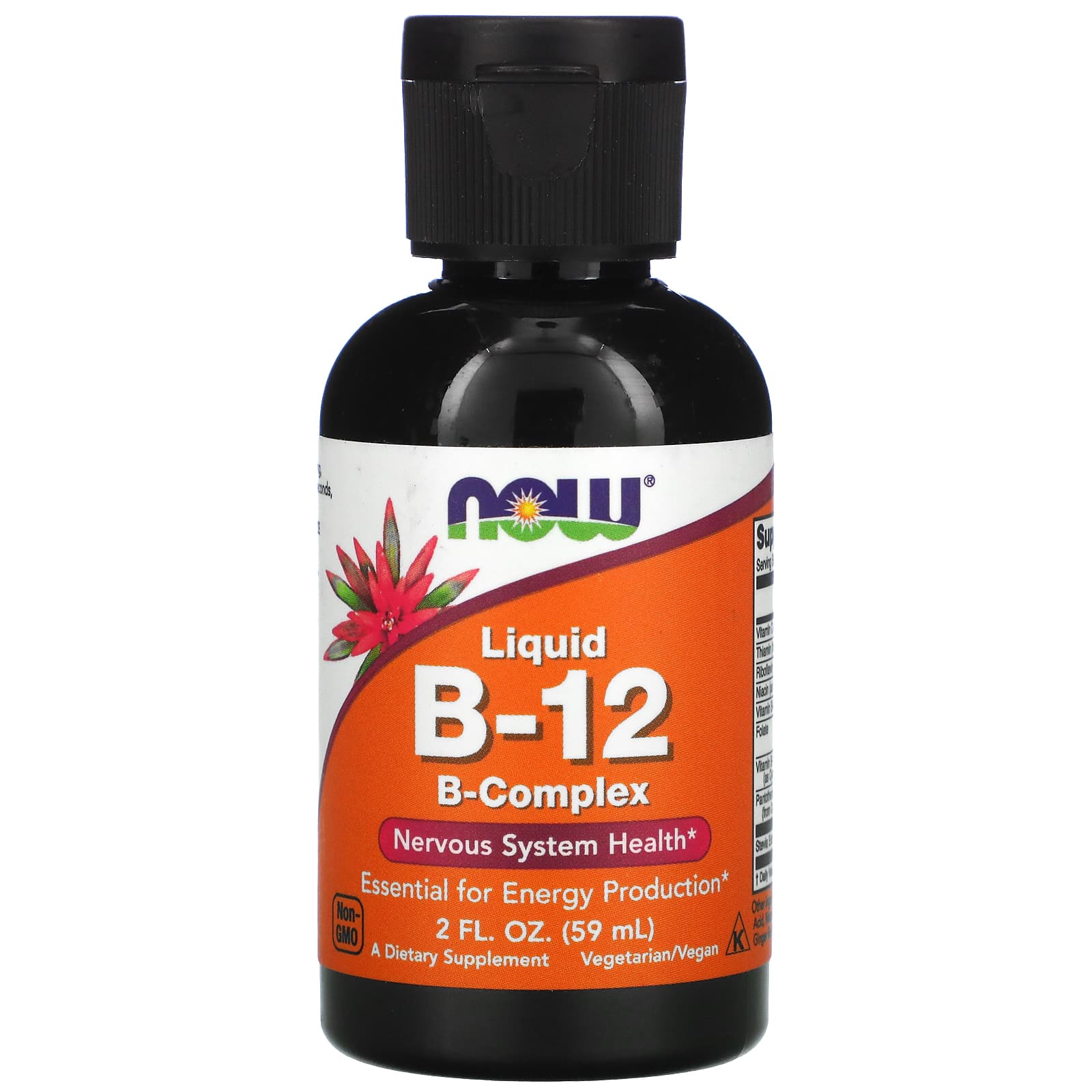 Now Foods, B-Complex, 2 OZ Liquid UPC 733739004642 | HiLife Vitamins