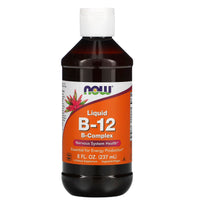 Now Foods, B-12, B-Complex, 8 OZ Liquid UPC 733739004659 | HiLife Vitamins