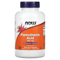 Now Foods, Pantothenic Acid 500 Mg-Discontinued., 250 Capsules UPC 733739004888 | HiLife Vitamins