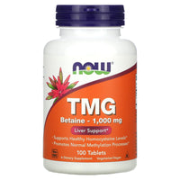 Now Foods, TMG 1000MG, 100 Tablets UPC 733739004949 | HiLife Vitamins