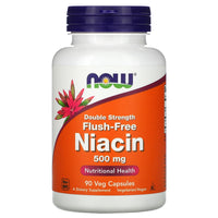 Now Foods, Niacin Flush Free 500 mg, 90 Veg Capsules UPC 733739004987 | HiLife Vitamins