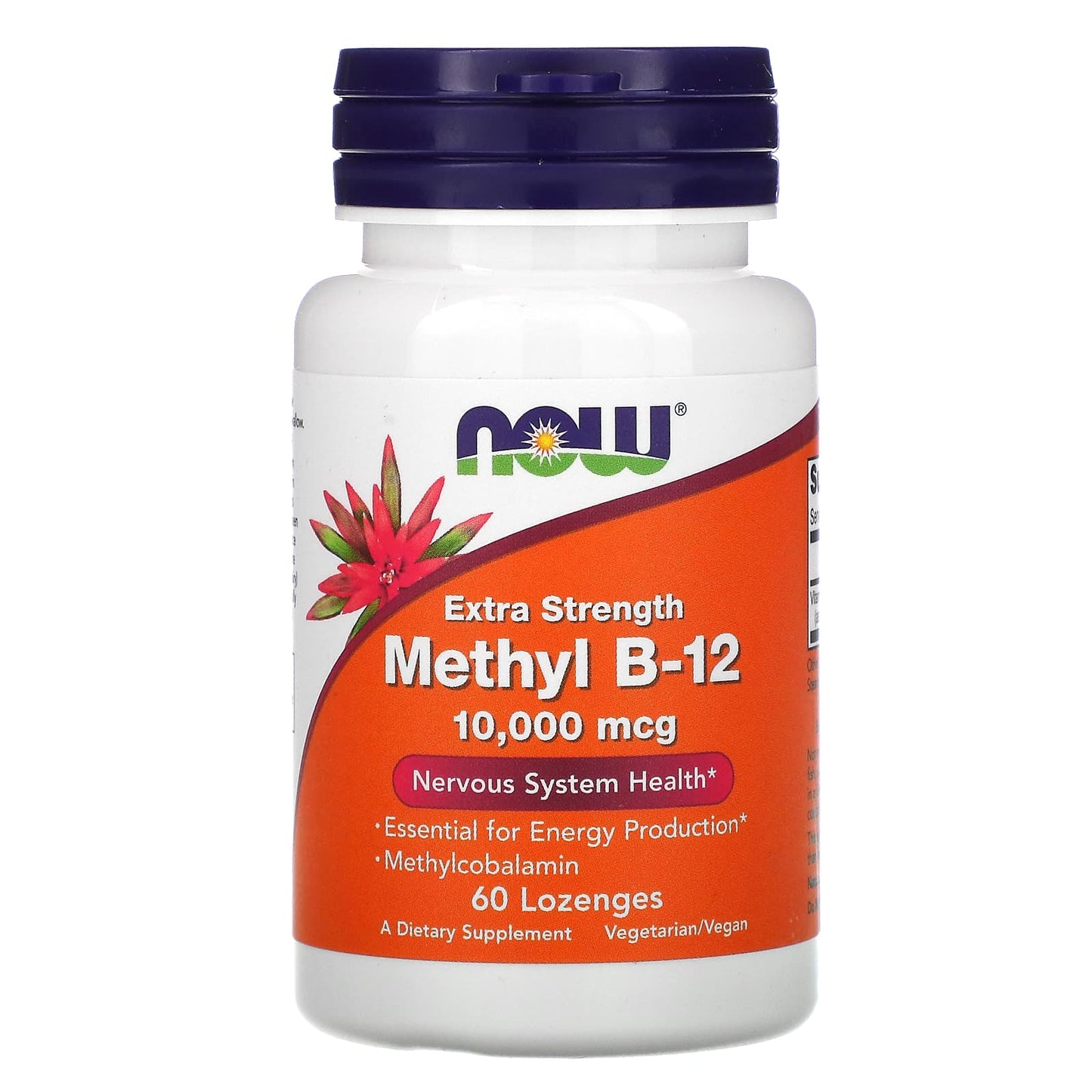 Now Foods, Methyl B-12 10000 Mcg, 60 Lozenges UPC 733739005014 | HiLife Vitamins