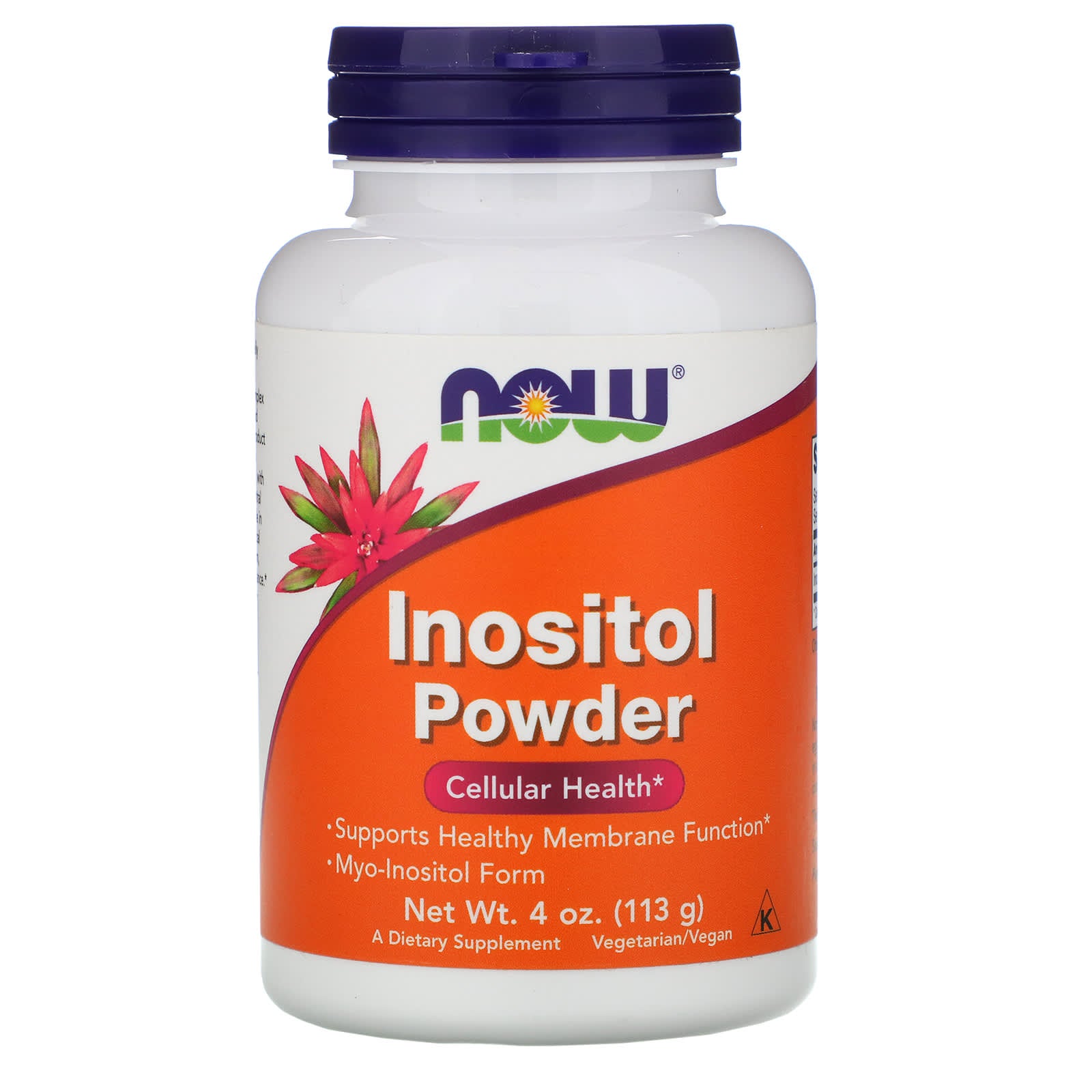 Now Foods, Inositol Pure, 4 OZ Powder UPC 733739005274 | HiLife Vitamins