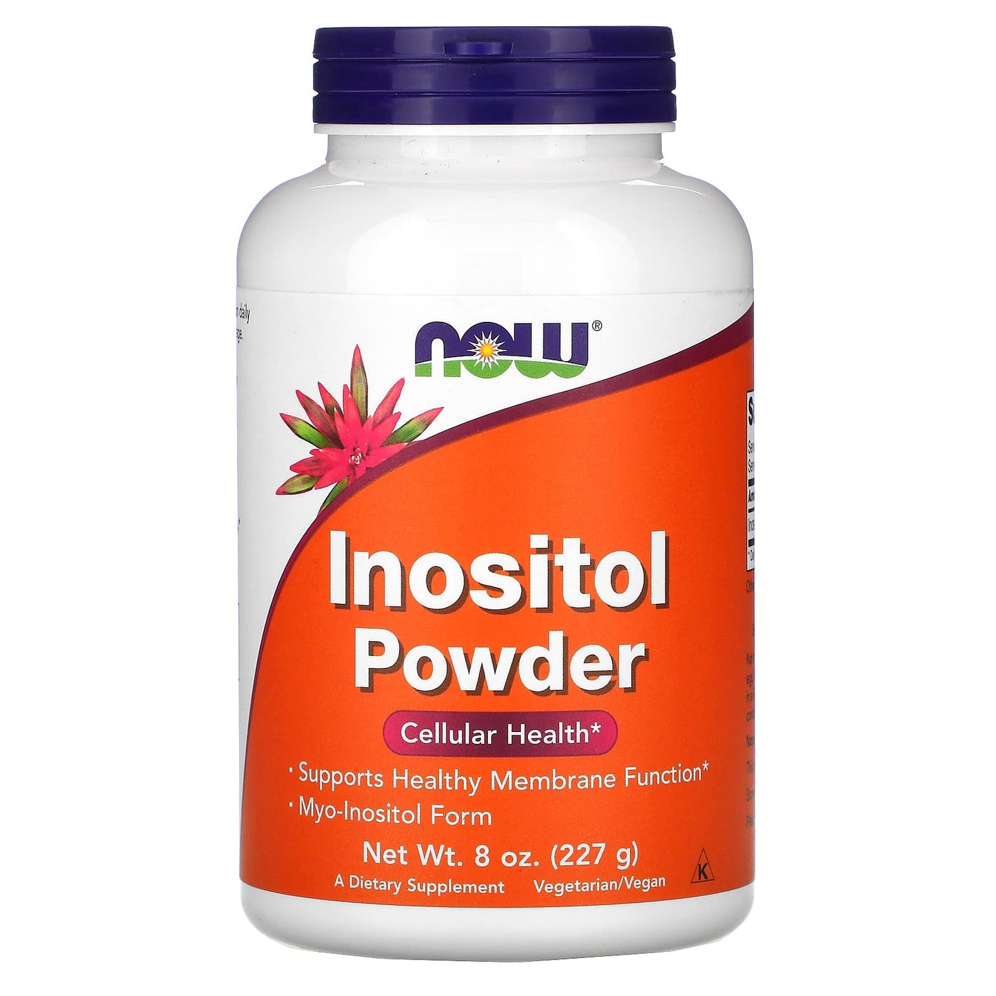 Now Foods, Inositol Pure, 8 OZ Powder UPC 733739005281 | HiLife Vitamins