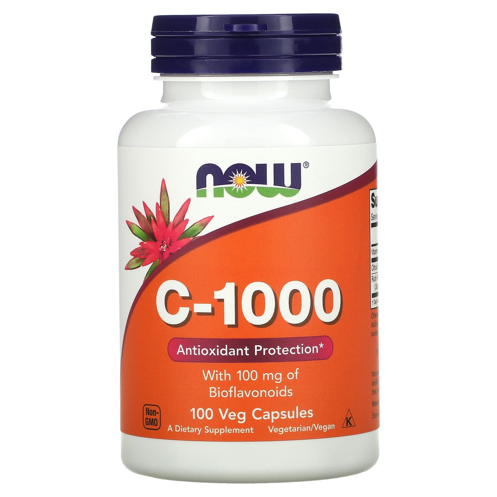 Now Foods, C-1000, 100 Capsules UPC 733739006905 | HiLife Vitamins