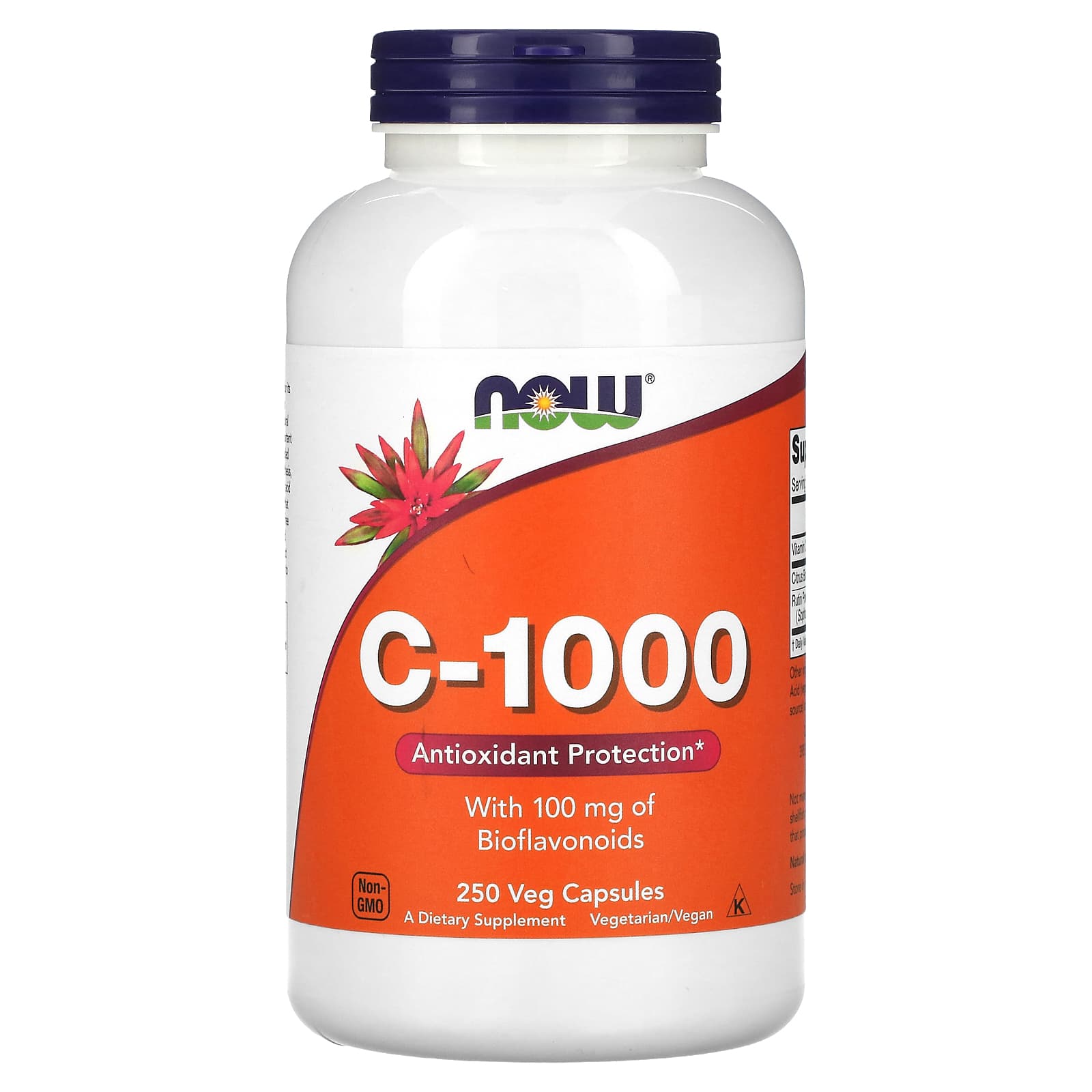 Now Foods, C-1000 with Bioflavonoids, 250 Capsules UPC 733739006929 | HiLife Vitamins