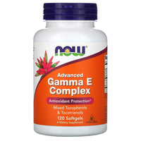 Now Foods, Advanced Gamma E, 120 Softgels UPC 733739008114 | HiLife Vitamins
