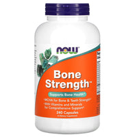 Now Foods, Bone Strength, 240 Capsules UPC 733739012296 | HiLife Vitamins