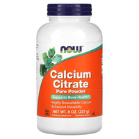 Now Foods, Calcium Citrate, Pure Powder, 8 oz UPC 733739012401 | HiLife Vitamins
