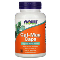Now Foods, CAL-MAG CAPS, 120 Capsules UPC 733739012654 | HiLife Vitamins