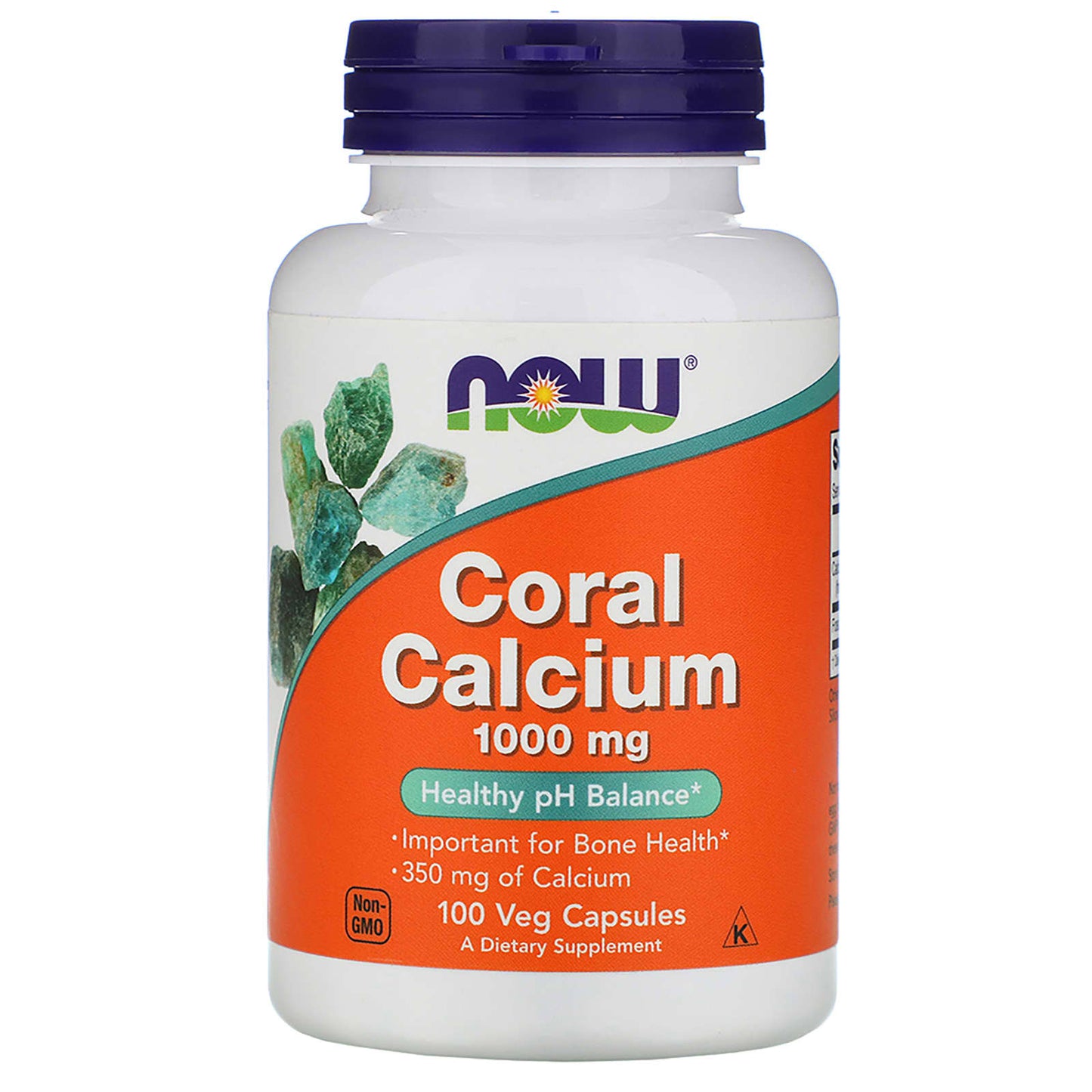 Now Foods, Coral Calcium 1000mg 100, 100 Vegetarian Capsules UPC 733739012739 | HiLife Vitamins