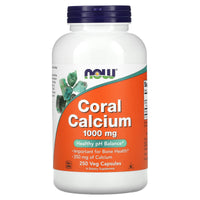 Now Foods, Coral Calcium 1000mg 250, 250 Vegetarian Capsules UPC 733739012791 | HiLife Vitamins