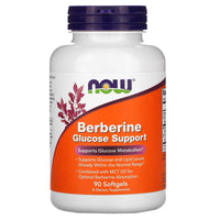 Now Foods, BERBERINE GLUCOSE SUPPORT, 90 SGELS UPC 733739014184 | HiLife Vitamins