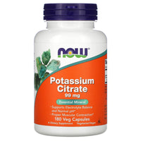 Now Foods, Potassium Citrate, 180 Capsules UPC 733739014481 | HiLife Vitamins