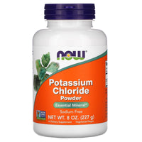 Now Foods, Potassium Chloride, 8 OZ Powder UPC 733739014504 | HiLife Vitamins