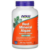 Now Foods, Red Mineral Algae, 180 Vegetarian Capsules UPC 733739015389 | HiLife Vitamins