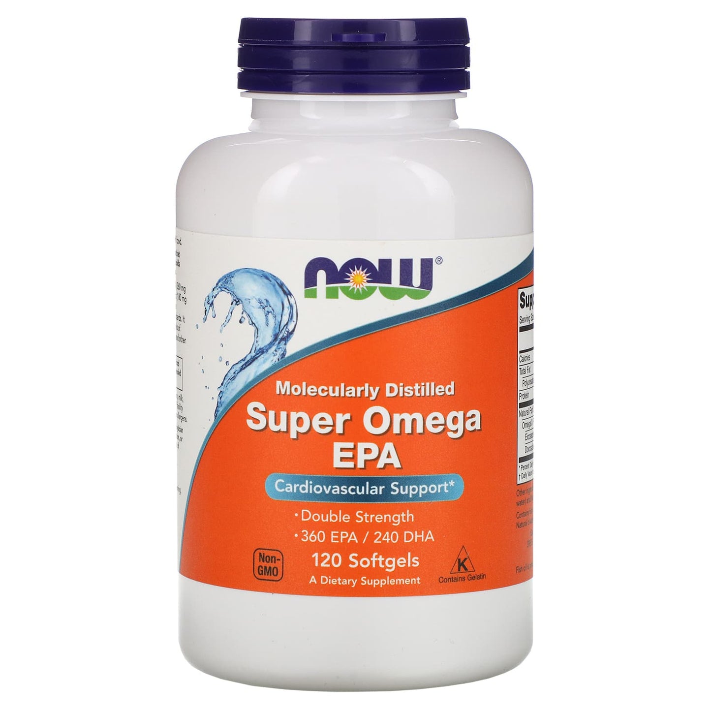 Now Foods, SUPER EPA 2X, 120 Softgels UPC 733739016829 | HiLife Vitamins