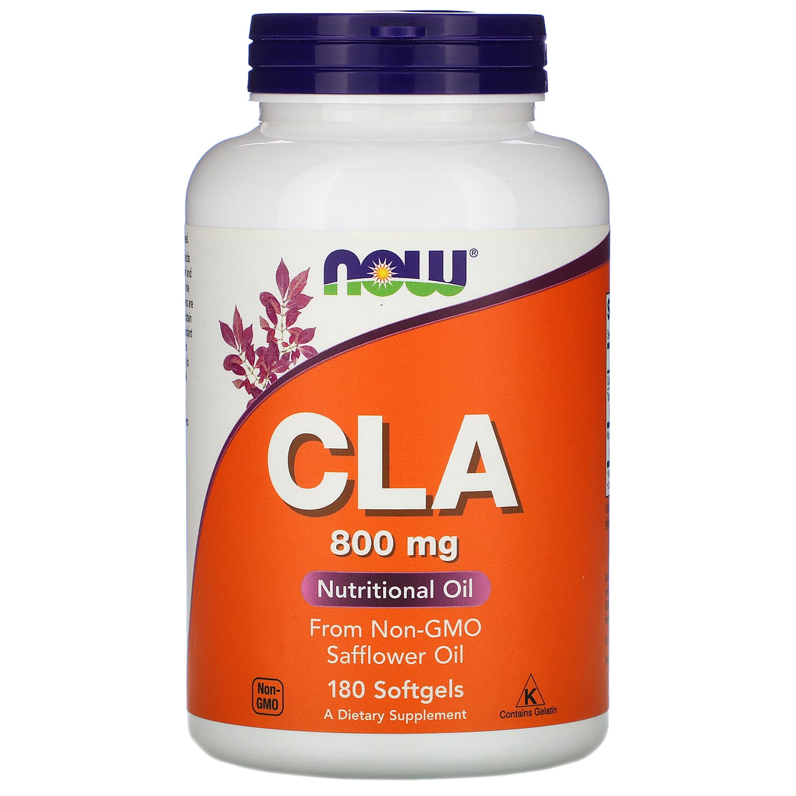 Now Foods, CLA 800MG 70, 180 Softgels UPC 733739017284 | HiLife Vitamins