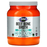 Now Foods, BEEF BONE BROTH PWD, 1.2 LB UPC 733739019608 | HiLife Vitamins