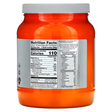 Now Foods, BEEF BONE BROTH PWD, 1.2 LB UPC 733739019608 | HiLife Vitamins
