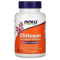 Now Foods, CHITOSAN PLUS 500mg NEW, 120 Capsules UPC 733739020253 | HiLife Vitamins