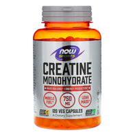 Now Foods, Creatine 750 Mg, 120 Vegetable Capsules UPC 733739020352 | HiLife Vitamins